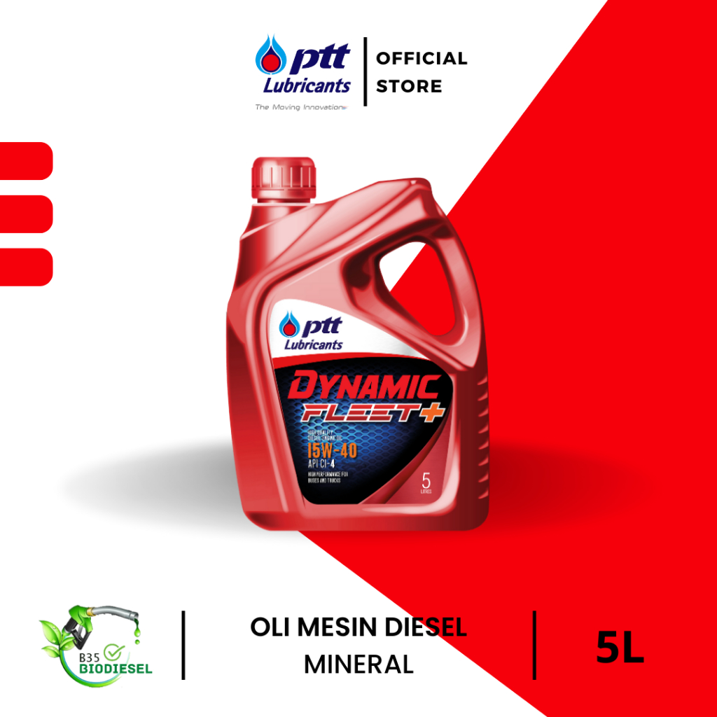 PTT Dynamic Fleet 15W-40 API CI-4 [5L]