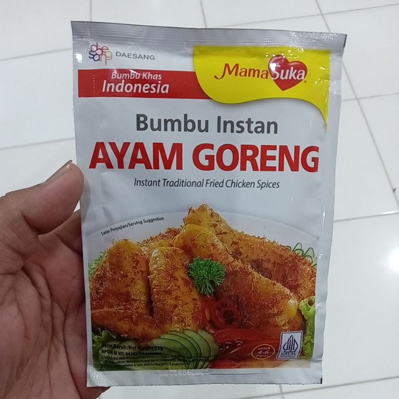 

Mama Suka Bumbu Instan Ayam Goreng 35 g