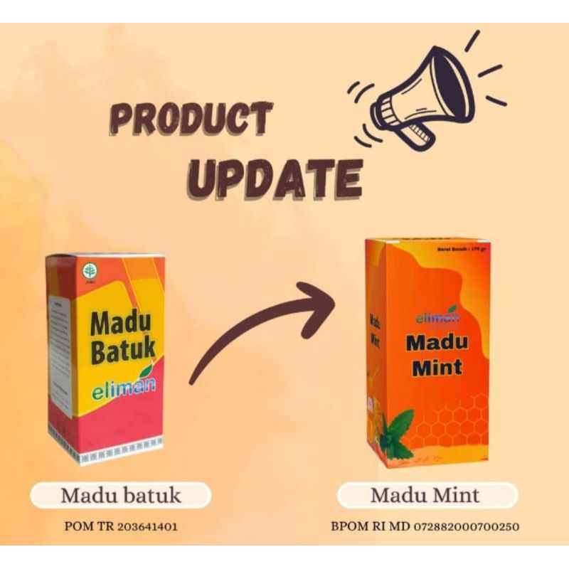 

Madu Batuk El Iman 175gr Madu Mint Eliman Untuk Meredakan Masuk Angin