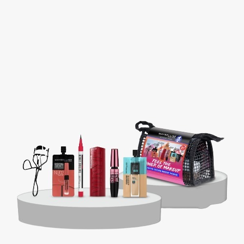 AiLiN | (Limited Edition) MAYBELLINE Make Up Package Fell The Power Of Make Up Free Pouch | Paket Le