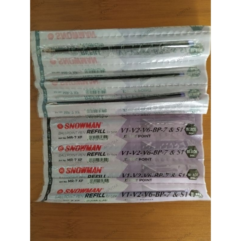

Isi Ulang Pulpen Snowman Art No MR-7XF