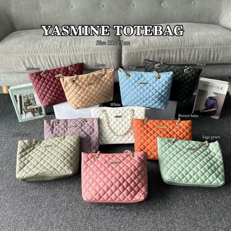 MKS Store Tote Bag Premium Yasmine Redy Stok