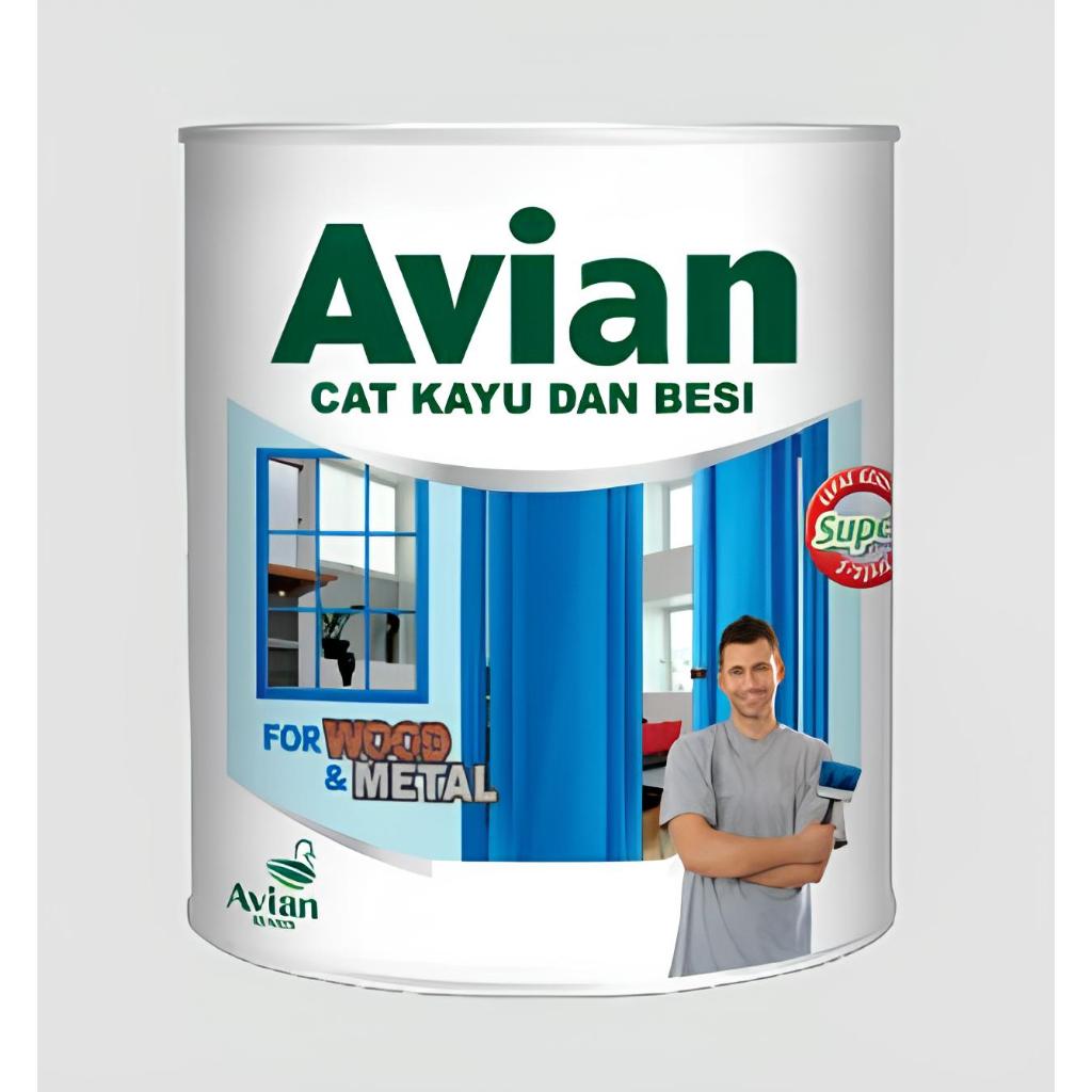 Cat Avian 1 kg | Cat Kayu dan Besi Avian 1 kg | Cat Kayu Avian 1 Kg | Cat Besi Avian 1 kg