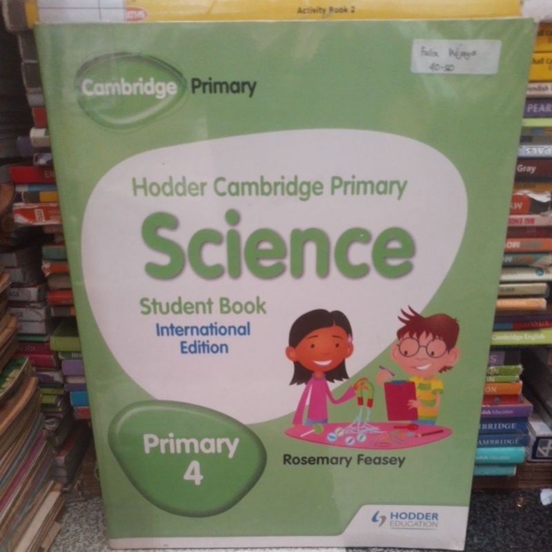 BUKU HODDER CAMBRIDGE PRIMARY SCIENCE STUDENT BOOK 4