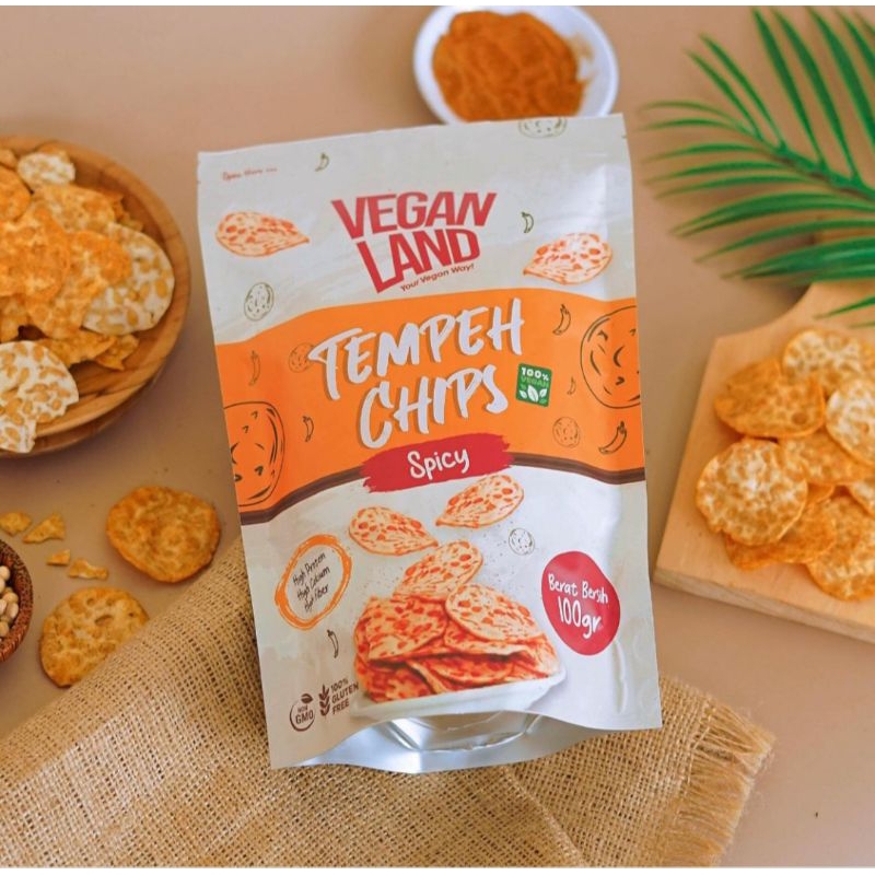 

VeganLand Spicy Tempe Chips