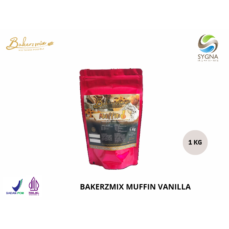 

Tepung Premix - Bakerzmix Muffin Vanilla 1 Kg