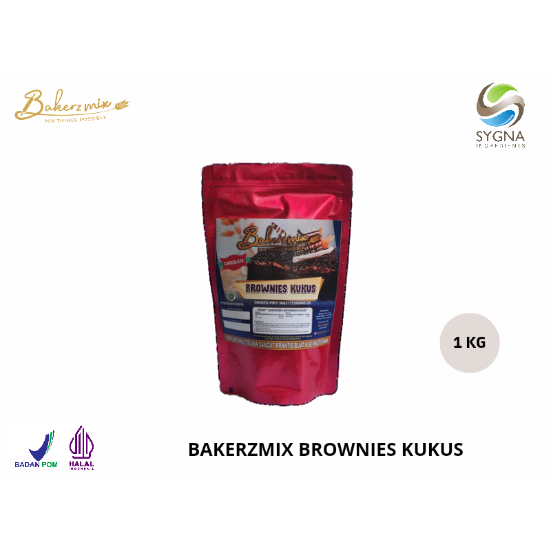 

Tepung Premix - Bakerzmix Brownies Kukus 1 Kg