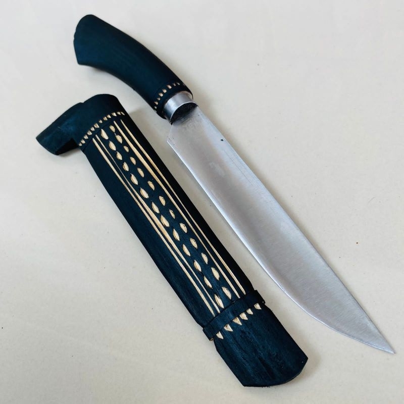 (COD) Pisau Seset Full Kayu Asli Banten