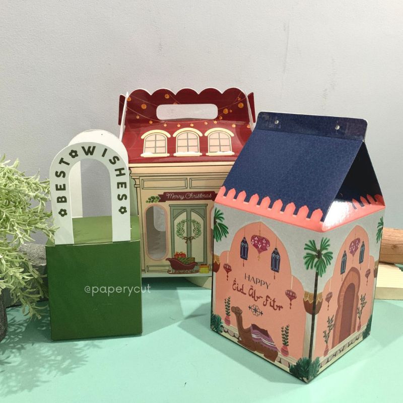 

SALE DEFECT Box Kue Lebaran/natal/imlek