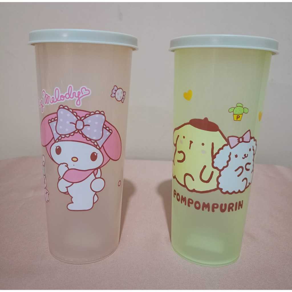 TUMBLER SANRIO TUMBLR SANRIO GELAS PLASTIK KARAKTER SANRIO CANGKIR MINUM PLASTIK KARAKTER KARTUN KEK