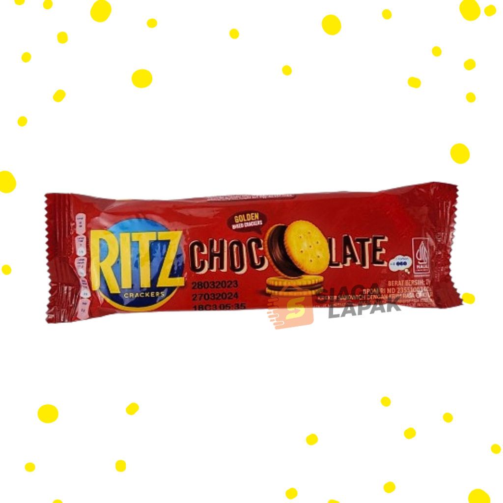 

Ritz MINI ECERAN 1 PCS Biskuit Sandwich Cheese Chocolate [BELI BANYAK LEBIH MURAH]