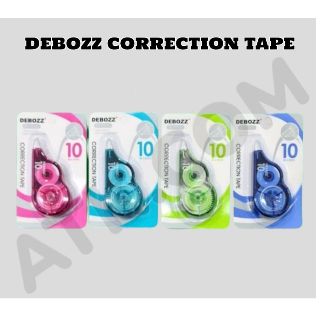 

Correction Tape Debozz CT-013 / Tipex Kertas murah / cocok untuk keperluan sekolah dan kantor