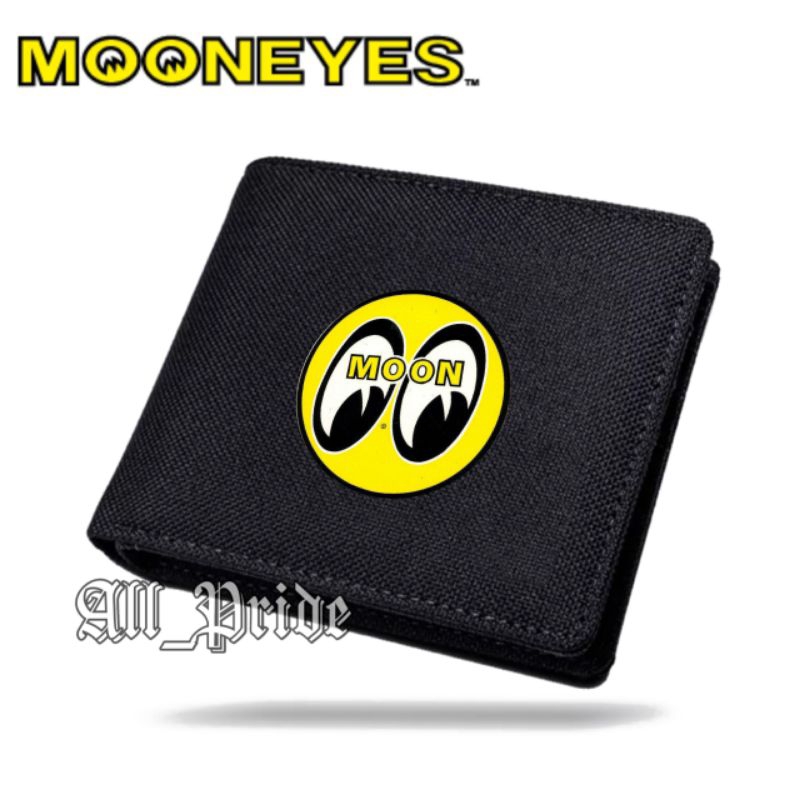 Dompet Canvas Fashion Outdoor / Dompet Kanvas Lipat Murah Kekinian Pria Wanita / MOONEYES MOON EQUIP