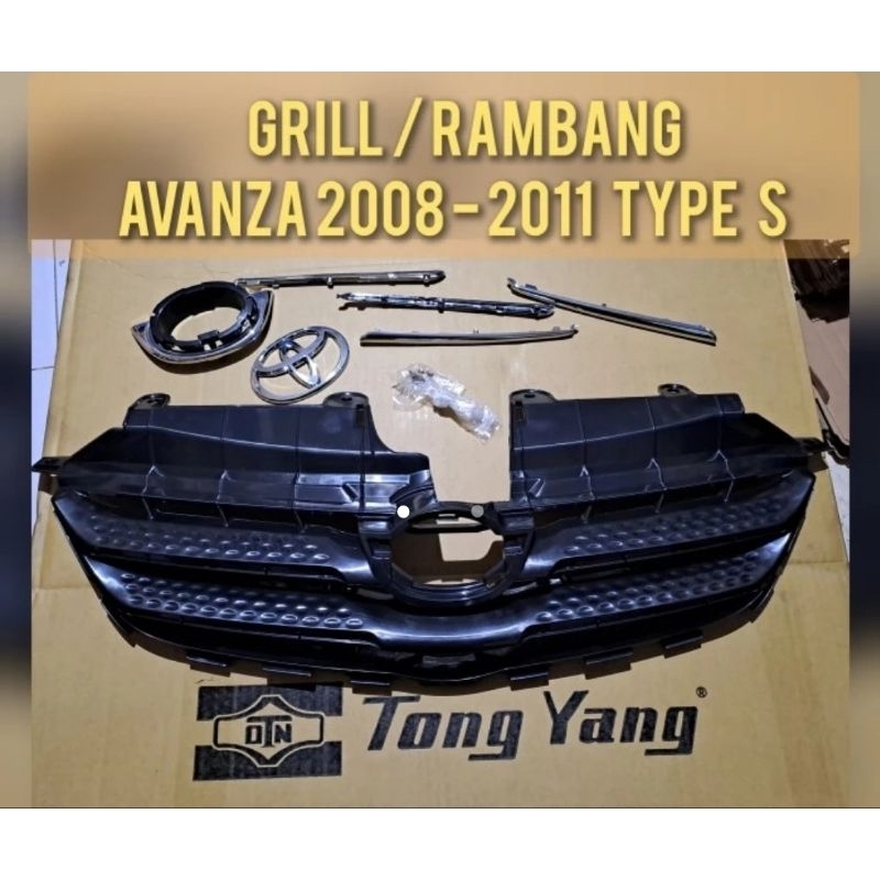 Grill Avanza tipe s 2008 - 2011