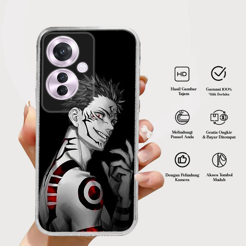 CASE OPPO RENO 11F 5G - Casing OPPO RENO 11F 5G Terbaru AERO STORE [ MOTIF 03 ] Silikon - Case Hp OP