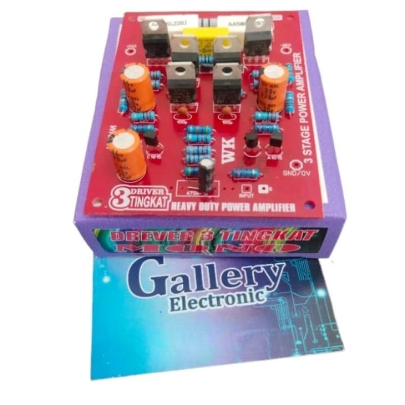 Driver 3 Tingkat Mono Power Amplifier 3T terbaik