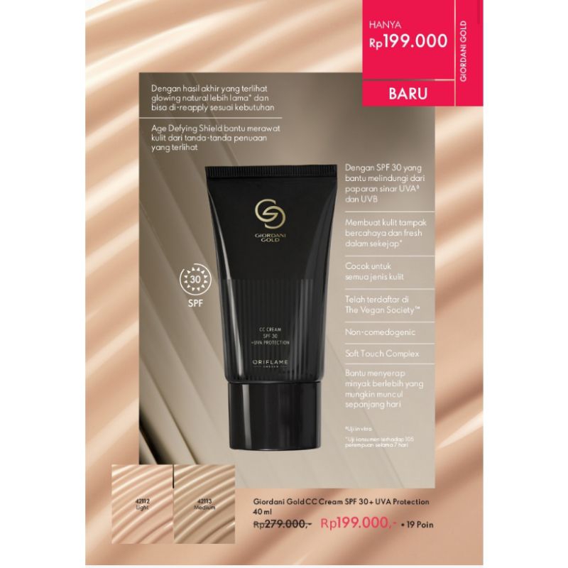 CC Cream GG  SPF 30 wajah
