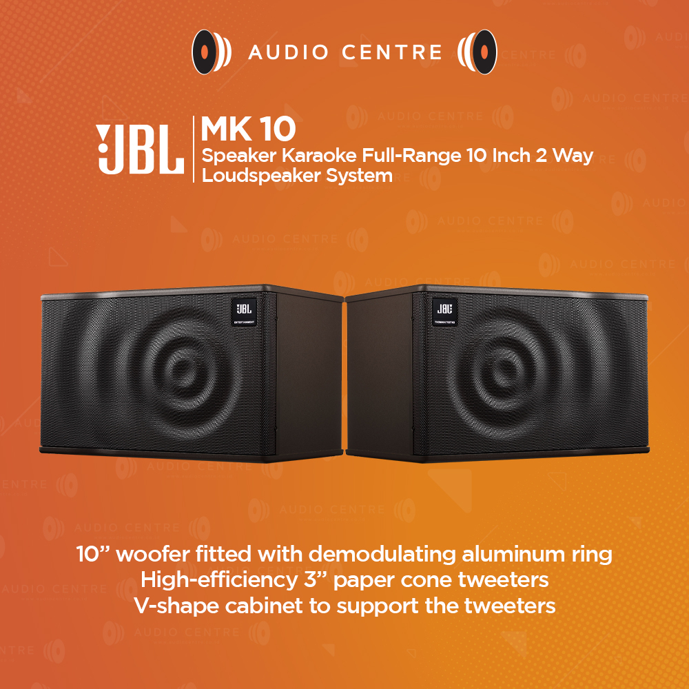 JBL MK-10 MK10 Karaoke Speaker 10 inch 2way