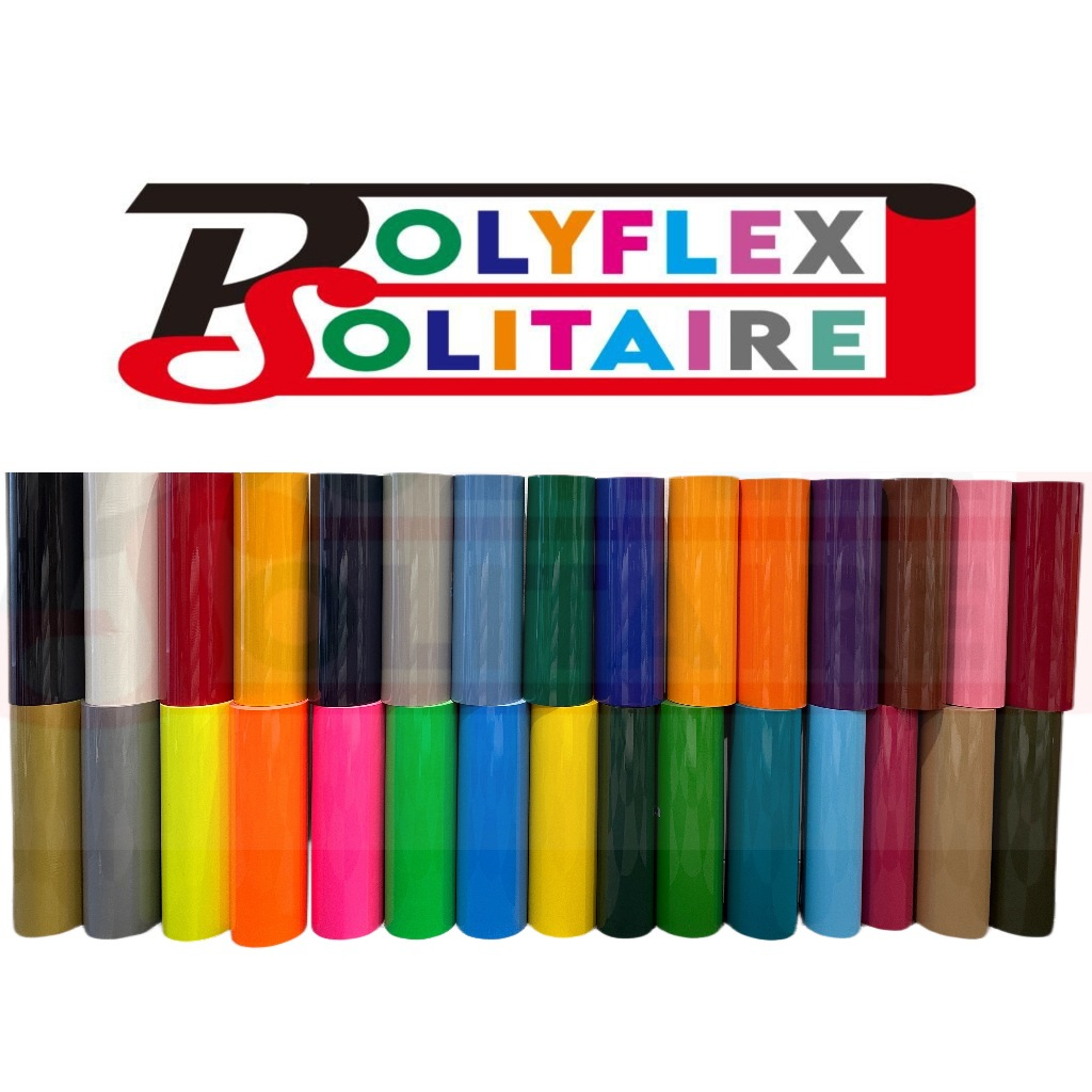 

(Khusus Rollan) Polyflex Solitaire PVC Series Made In Korea