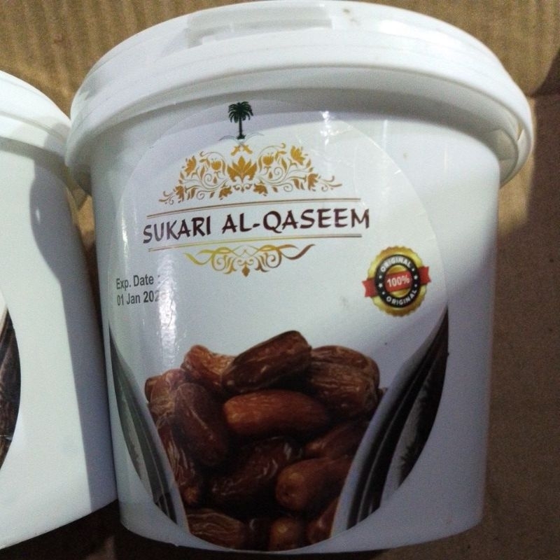 

sukari al-Qaseem dan Al-Qashiem (kurma original)