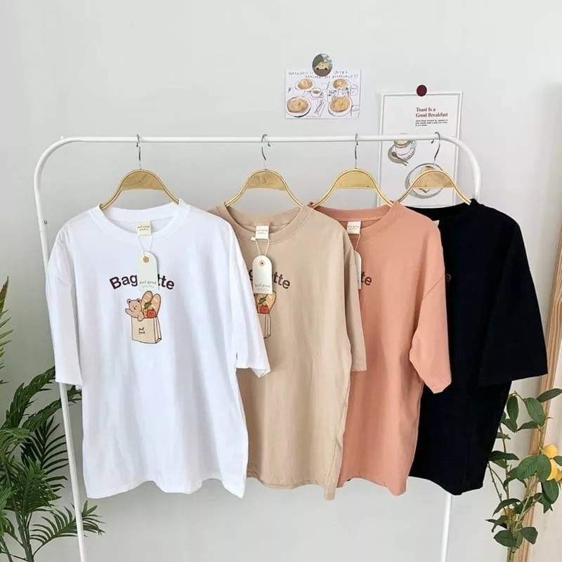 Reseller Kaos Wanita Jumbo Baju Cewek Terbaru Oversize