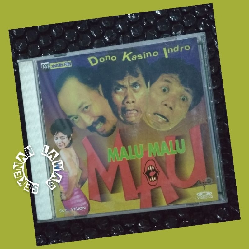 VCD Warkop DKI - Malu Malu Mau /Rilisan Awal (Mulus)