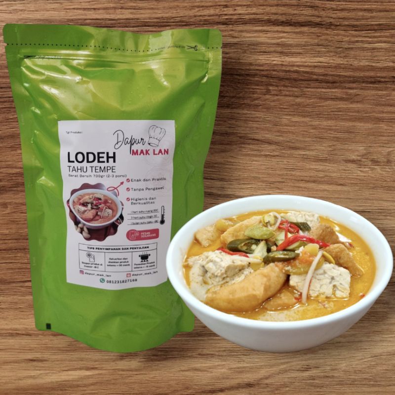 

LODEH Tahu Tempe ala Dapur Mak Lan