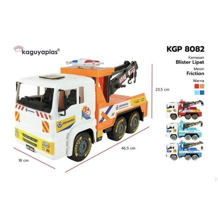 Mainan Anak Truk Derek Tanggung KGP8082