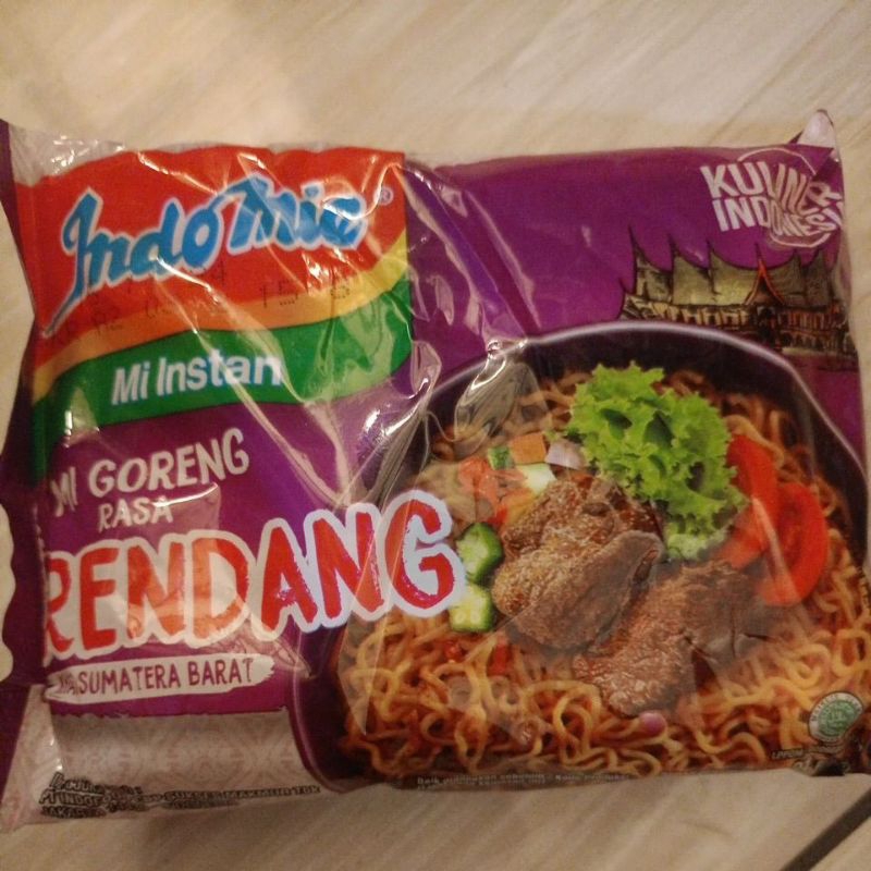 

Indomie goreng rendang