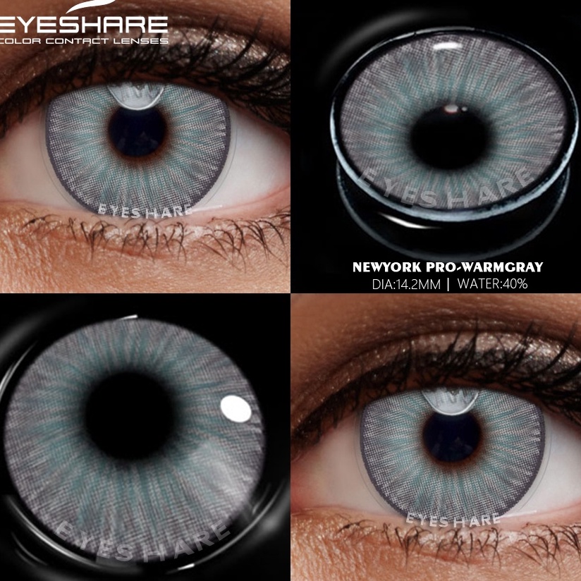 LARIS MANIS Eyeshare NewYork Warm Gray Softlens 142mm