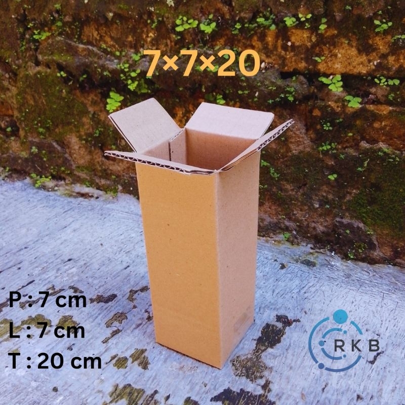 

Box Kardus Packing 7x7x20 cm
