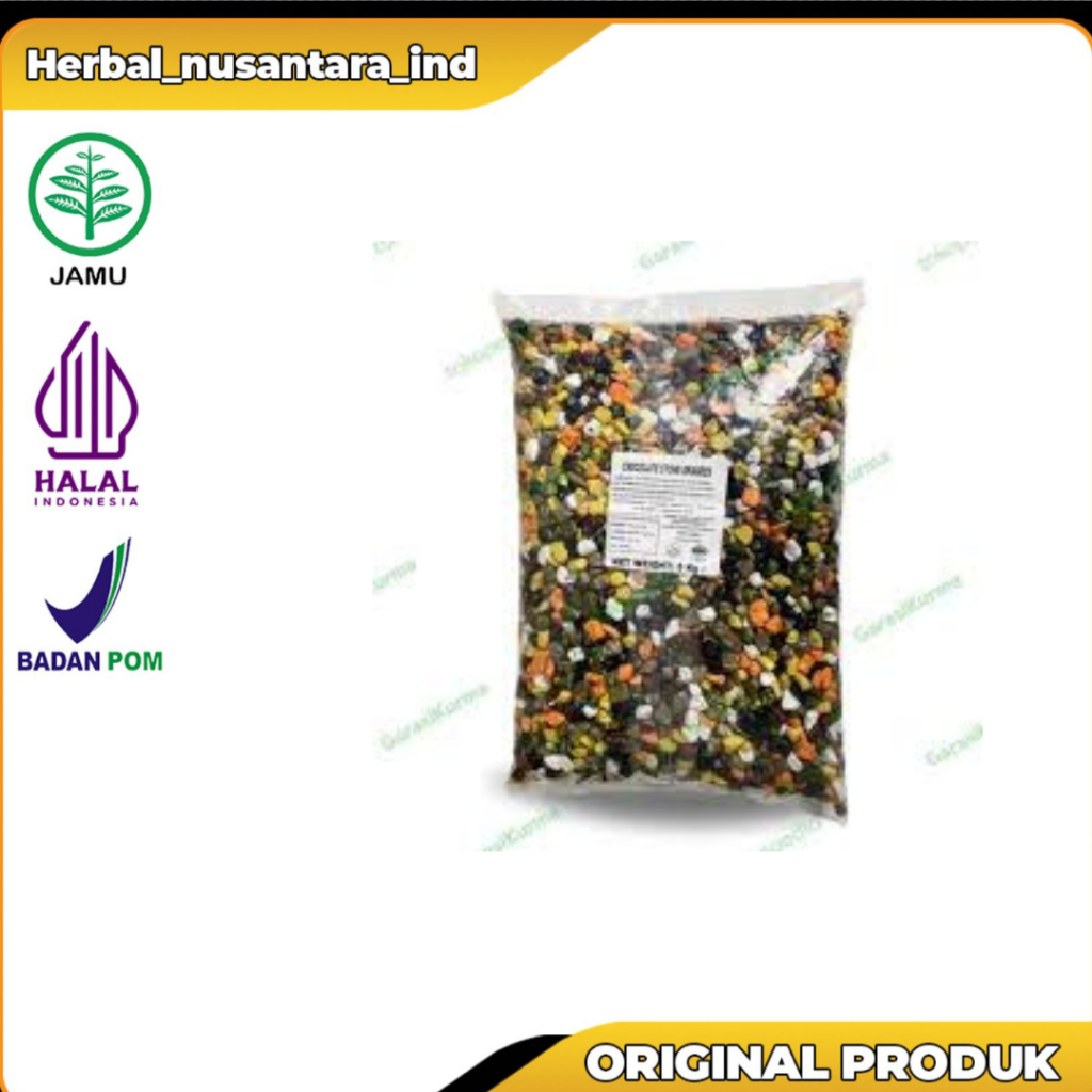 

COKLAT KERIKIL TURKI STONE COKLAT BATU 1KG COKLAT ARAB ORIGINAL