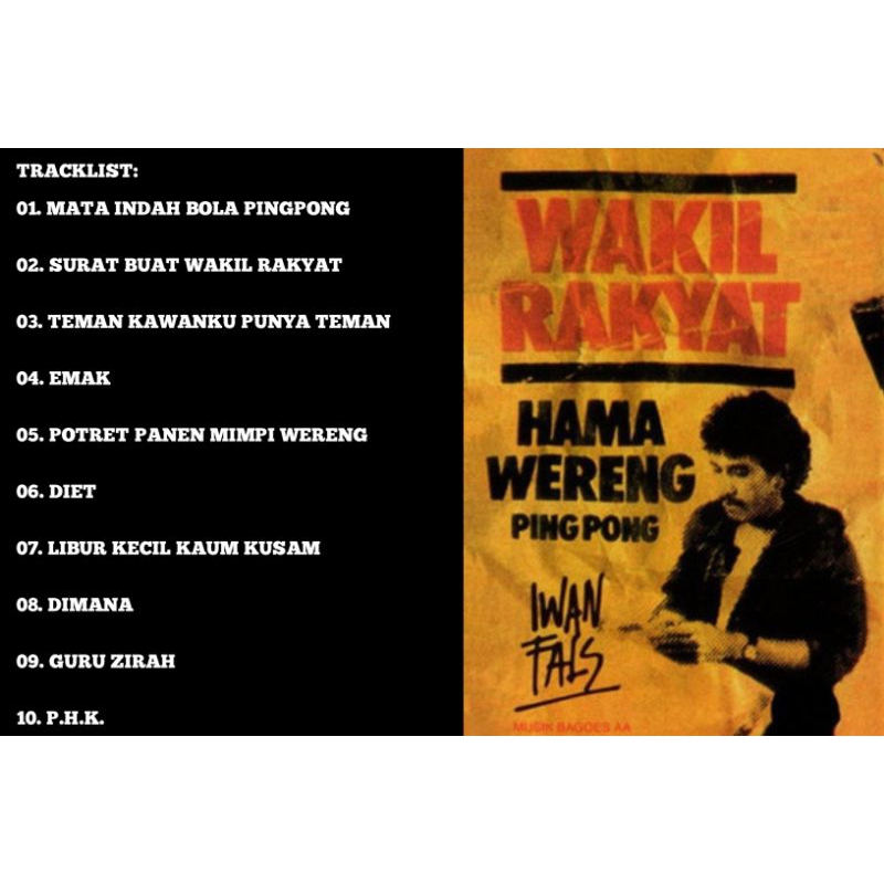 iwan fals cd album wakil rakyat 1987