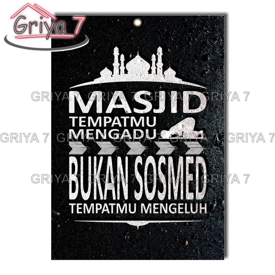 ISLAMI DEKORASI KAMAR HIASAN DINDING PAJANGAN DINDING