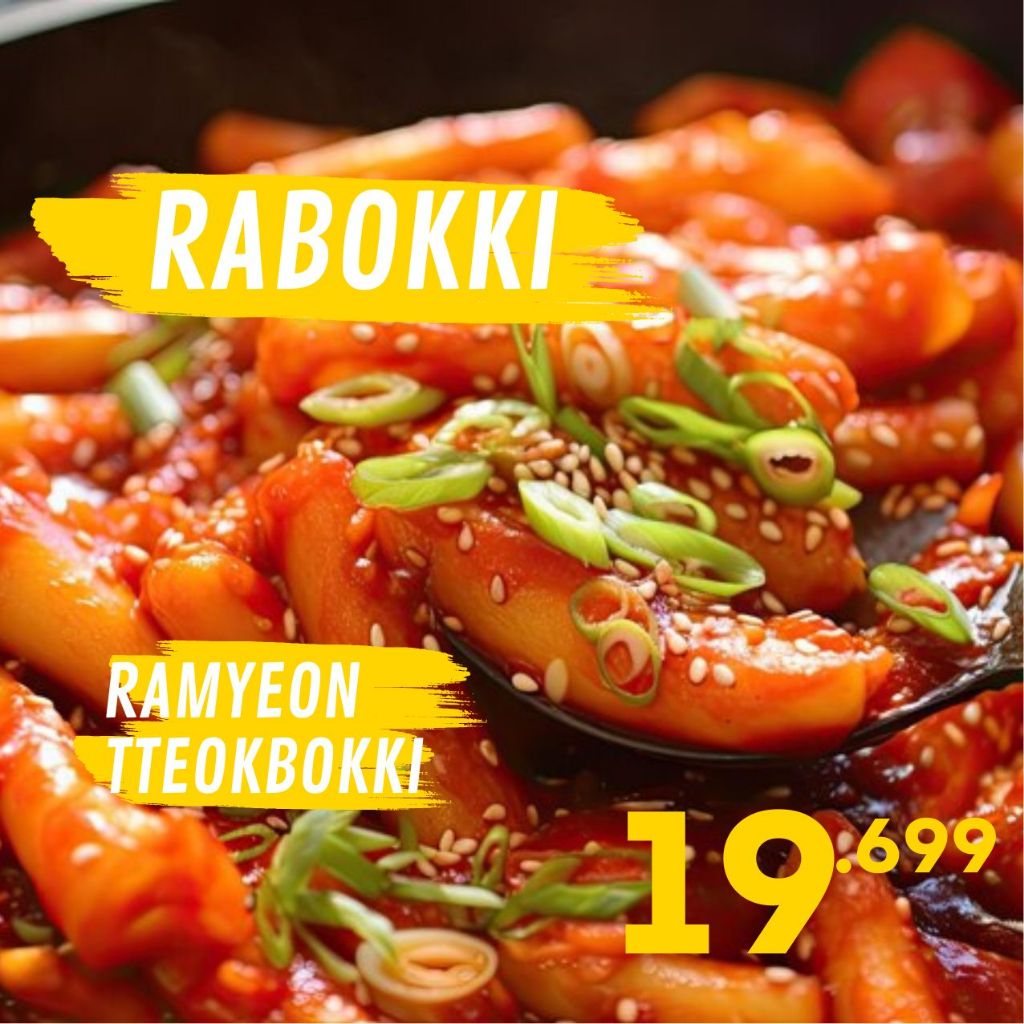 

Spicy Frozen Rabokki Ala Korea Murah - Semarang