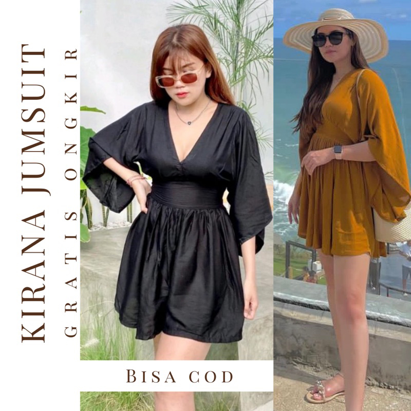 Jumpsuit Wanita Pendek Jamsuit Wanita Pendek Jamsut Wanita Pendek Kekinian Jumsut Jumpsuit