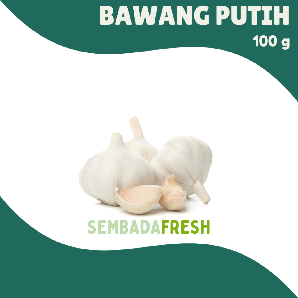 

Bawang Putih 100 gram - SEMBADA FRESH [Pengiriman Instant]