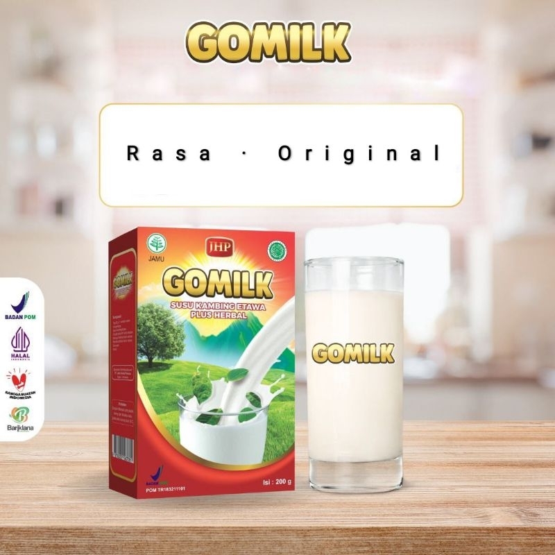 

Susu Kambing Etawa GOMILK Plus Herbal 200g
