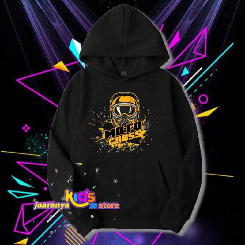 Hoodie anak motor cross sweater jumper cross motor kids hoodie