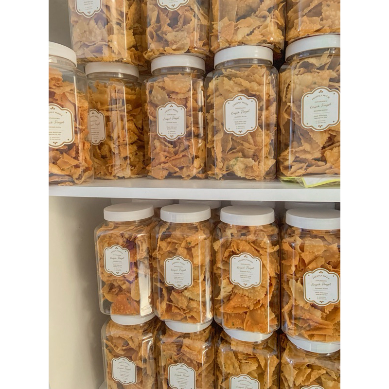 

keripik pangsit bawang putih