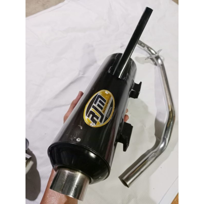 KNALPOT COPY CMS/TZM BY RJM RACING INTUK MOTOR HONDA BEAT VARIO SCOOPY GENIO YAMAHA MIO FINO SARINGA