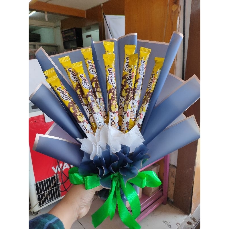 

Buket Snack Murah Buket Ultah ,Buket kelulusan , Buket Wisuda custom