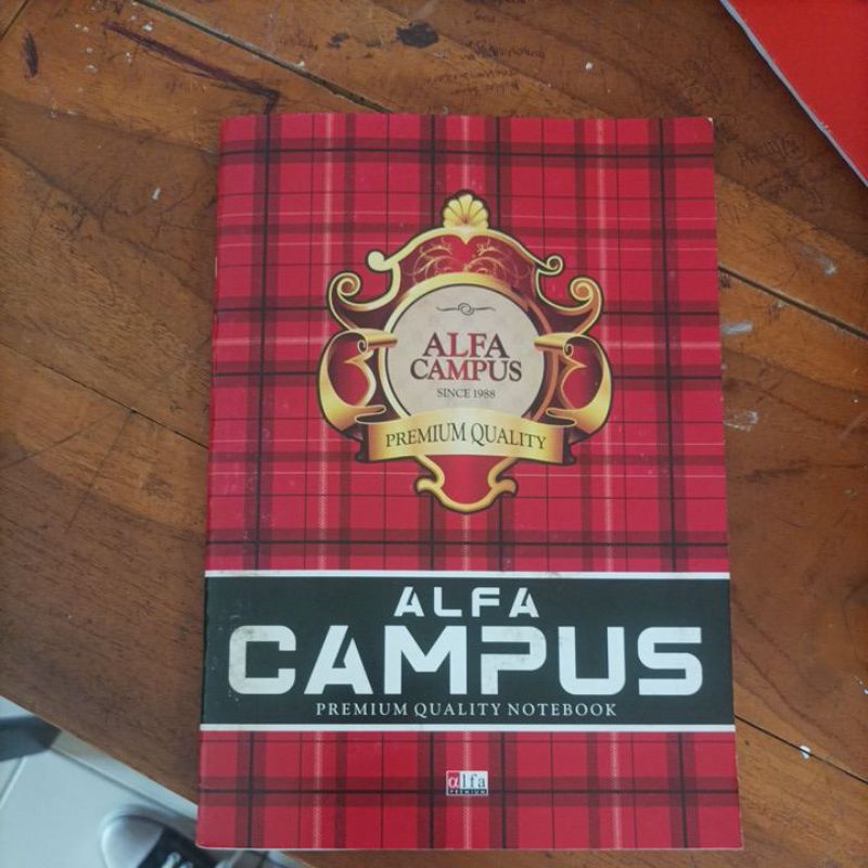 

buku Alfa Campus 32 lembar