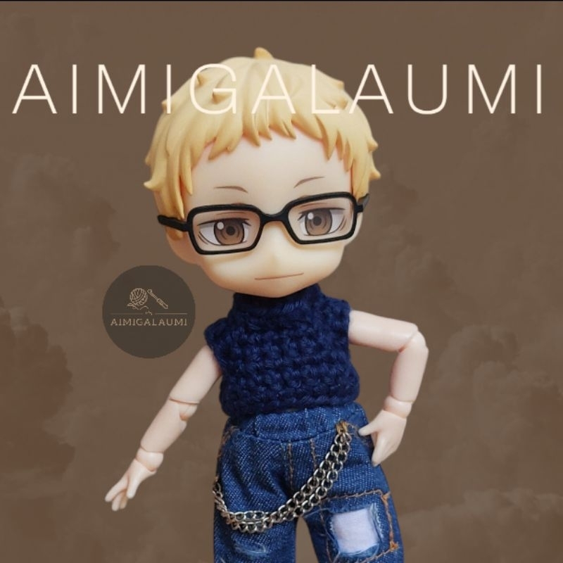 Nendoroid clothes crop top cropped top ymy clothes baju nendoroid