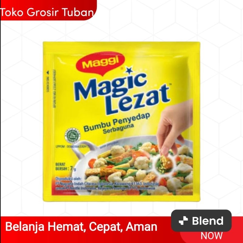 

MAGGI MAGIC LEZAT INDOFOOD RENCENG @7GR BUMBU PENYEDAP SERBAGUNA