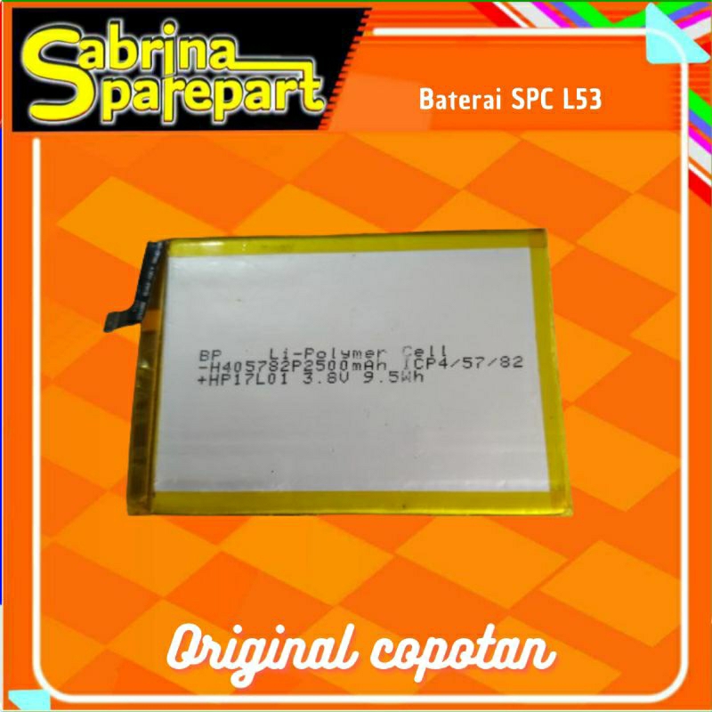 Baterai SPC L53 Batre  SPC L53 Original copotan