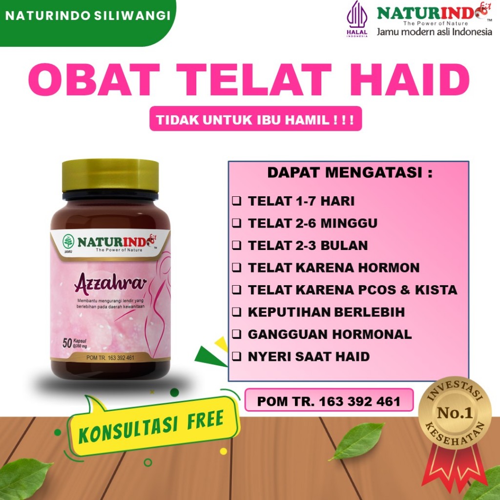 Obat Telat Datang Bulan Pelancar Haid Tidak Teratur Nyeri Haid Menstruasi PCOS Telat Datang Bulan