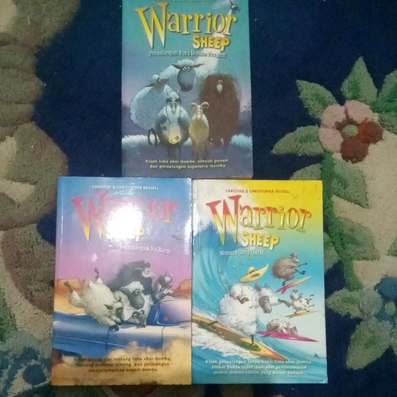 warrior sheep petualangan para domba prajurit. paket 3 buku