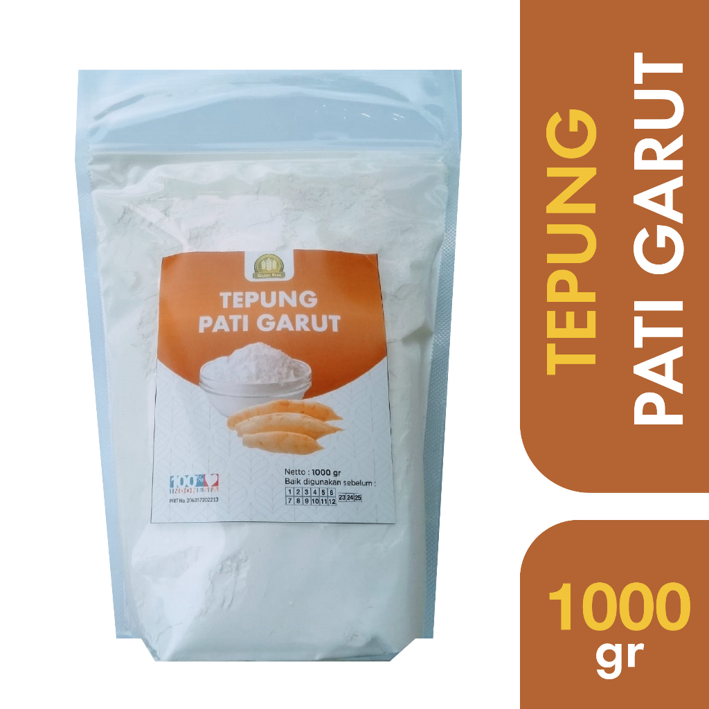 

Tepung Pati Garut Irut Angkrik Ararut Klerut 1 kg