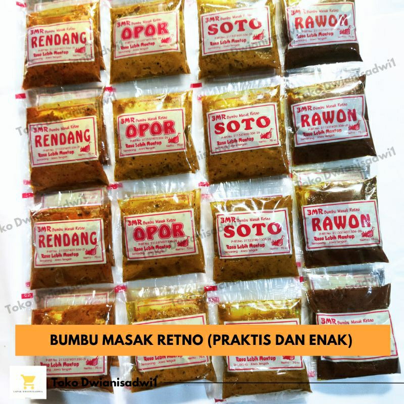 

Bumbu Masak RAWON Cap Retno Produksi Semarang